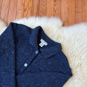 Vintage Lambswool Knit Buttoned Cardigan